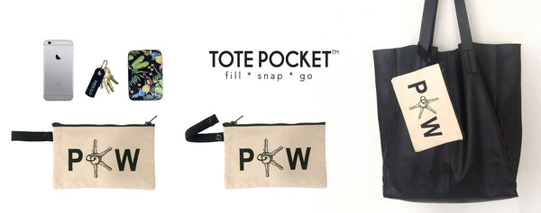 PKW. Tote Pocket.