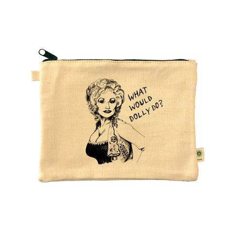 What Would Dolly Do? Tote Pouch.