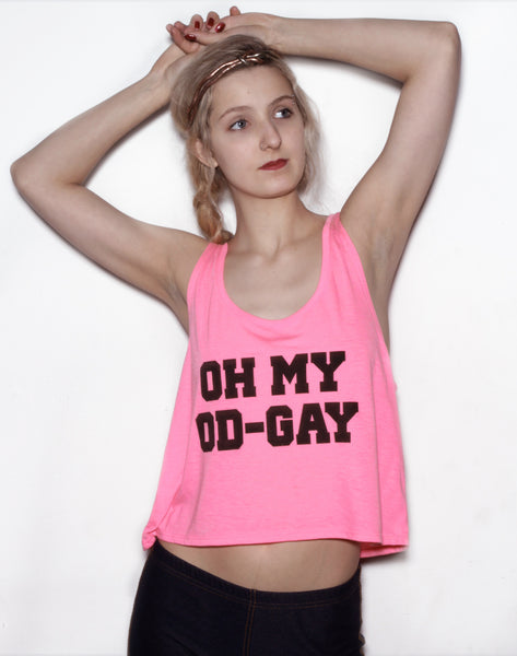 Oh My Od-Gay. The Cropped Tank.