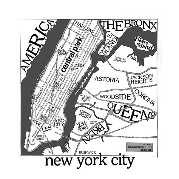 NYC Map. The Crew.